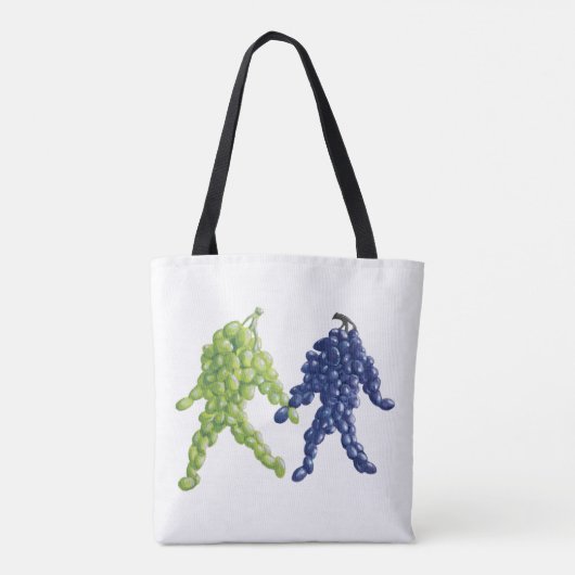 Grape Friends Tote Bag (Achterkant)