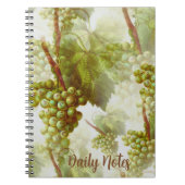 Grape Fruit Pattern Notebook Notitieboek (Voorkant)