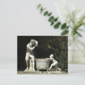 Grape Harvest Fountain Briefkaart (Staand voorkant)