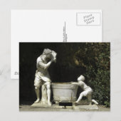 Grape Harvest Fountain Briefkaart (Voorkant / Achterkant)