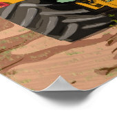 Grape Harvester Poster (Hoek)