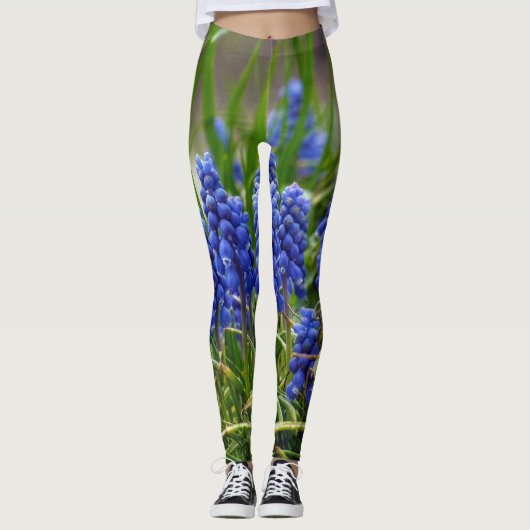 Grape Hyacinth Leggings (Voorkant)