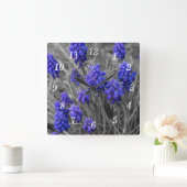 Grape Hyacinths familie Selecteer Wandklok (Huis)