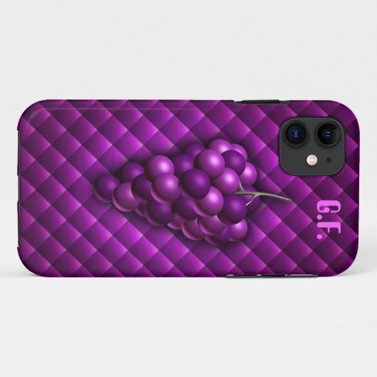 Grape iPhone 5 Hoesje (Achterkant (horizontaal))