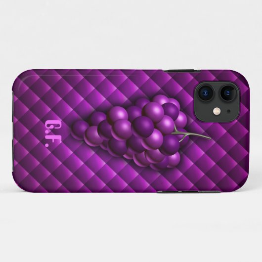Grape iPhone 5 Hoesje (Achterkant (horizontaal))