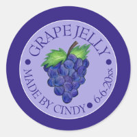 Grape Jam Jelly Fruit Pslaat Homemade in blik van