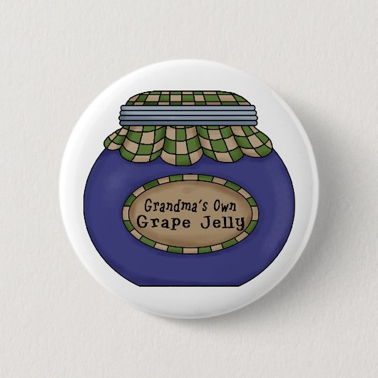 Grape Jelly 2 Ronde Button 5,7 Cm (Voorkant)