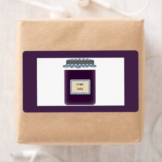 Grape Jelly Jar Label (Insitu)