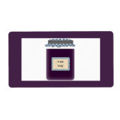 Grape Jelly Jar Label (Voorkant)