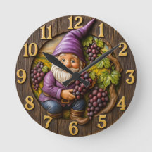 Grape-loving gnome harvest fantasy