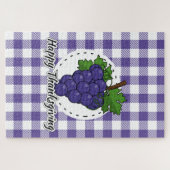 Grape op Violet Pset - Happy Thanksgiving Legpuzzel (Horizontaal)