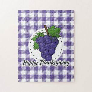 Grape op Violet Pset - Happy Thanksgiving Legpuzzel