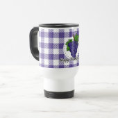 Grape op Violet Pset - Happy Thanksgiving Reisbeker (Voorkant links)