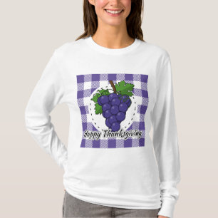 Grape op Violet Pset - Happy Thanksgiving T-shirt