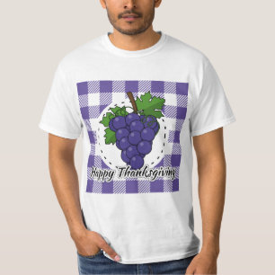 Grape op Violet Pset - Happy Thanksgiving T-shirt