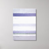 'Grape' Paarse en Grijze Abstracte Art Canvas Prin (Voorkant)