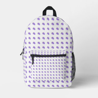 Grape patterned bedrukte rugzak