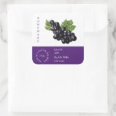 Grape Small Business Label (Tas)