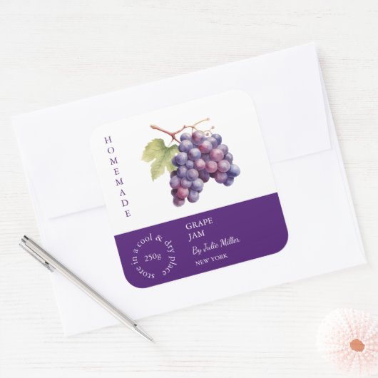 Grape Small Business Label (Envelop)