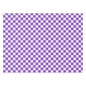 Grape soda checkerboard pattern tafelkleed (Voorkant (Horizontaal))