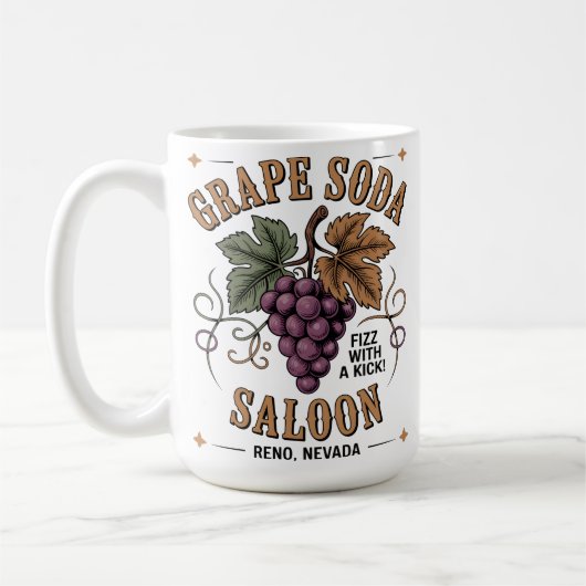 Grape Soda Saloon Koffiemok (Links)