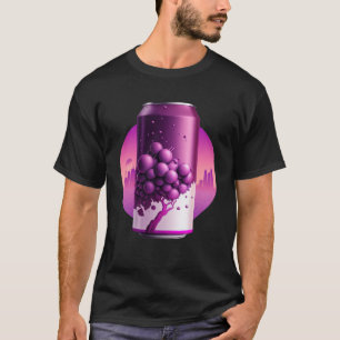 Grape Soda Synthwave 80s Retrowave Esthetisch 1 T-shirt