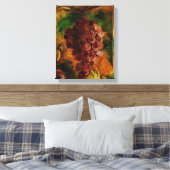 Grape Vine 11x14 gestrekte canvas print (Insitu (Slaapkamer))