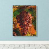 Grape Vine 11x14 gestrekte canvas print (Insitu (Houten vloer))