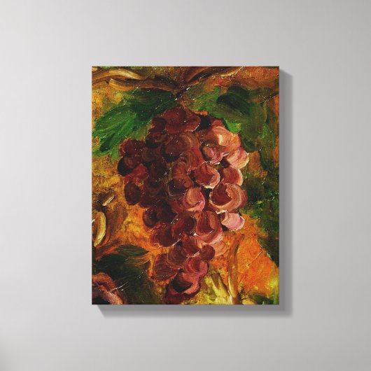 Grape Vine 11x14 gestrekte canvas print (Voorkant)