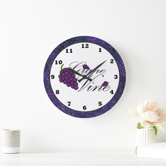 Grape Vine Kitchen-klok Grote Klok (Huis)