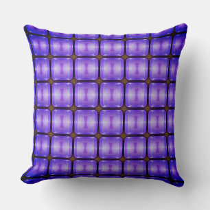 Grape Violet Color Square of verrassingsontwerp Kussen