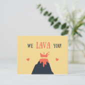 Grape Vulkaan Briefkaart (Staand voorkant)