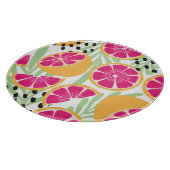 Grapefruit & Bladeren: Tropisch  Snijplank (Hoek)