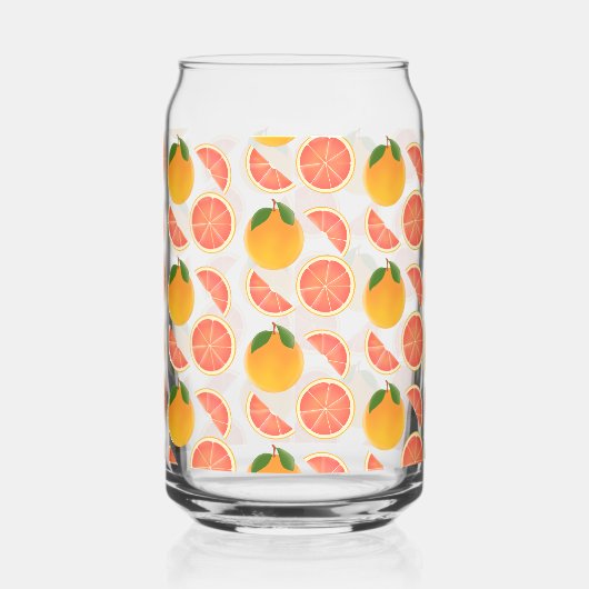 Grapefruit Blikvorm Glas (Links)