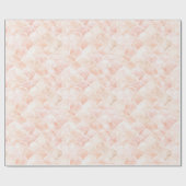 Grapefruit Blozen Roze Perzik Witte Schubben Verja Cadeaupapier (Vlak)