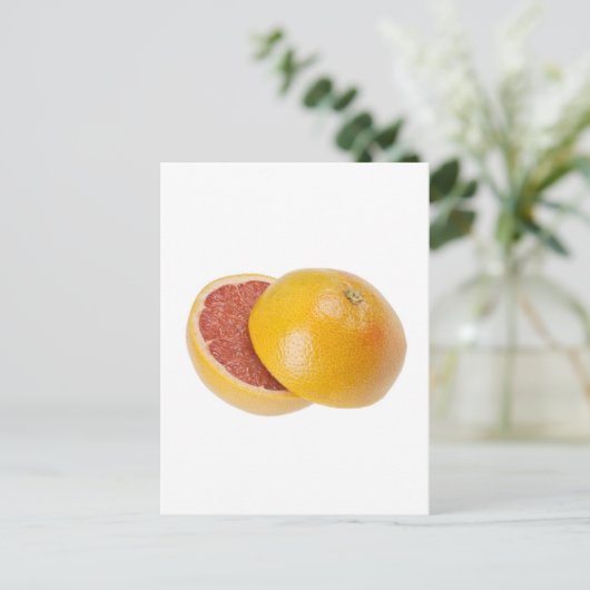 Grapefruit Briefkaart (Staand voorkant)