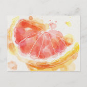 Grapefruit Briefkaart (Voorkant)