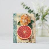 Grapefruit Briefkaart (Staand voorkant)