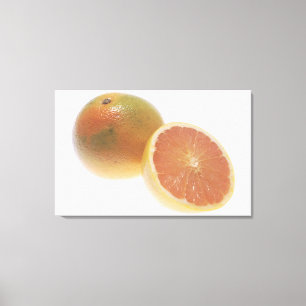 Grapefruit Canvas Afdruk