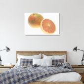 Grapefruit Canvas Afdruk (Insitu (Slaapkamer))