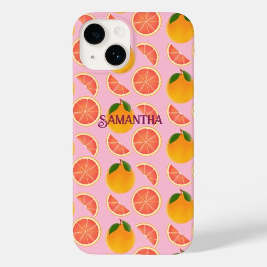 Grapefruit Case-Mate iPhone Case (Achterkant)
