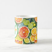 Grapefruit, citroenen, limoenen en Sinaasappels Ci Koffiemok (Center)