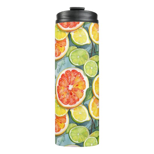 Grapefruit, citroenen, limoenen en Sinaasappels Ci Thermosbeker (Voorkant)