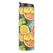 Grapefruit, citroenen, limoenen en Sinaasappels Ci Thermosbeker (Geroteerd rechts)