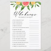 Grapefruit die de beste schoenspeler kent (Voorkant)