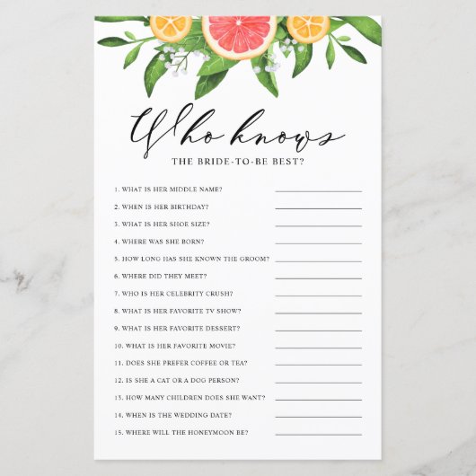 Grapefruit die de beste schoenspeler kent (Voorkant)