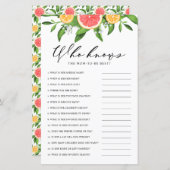 Grapefruit die mama het beste schoenenspel kent (Voorkant / Achterkant)