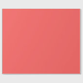 Grapefruit Effen Kleur Cadeaupapier (Vlak)