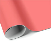 Grapefruit Effen Kleur Cadeaupapier (Rol Hoek)