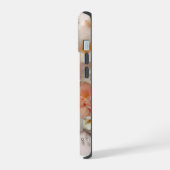Grapefruit en bloemen iPhone 15 case (Linkerkant)